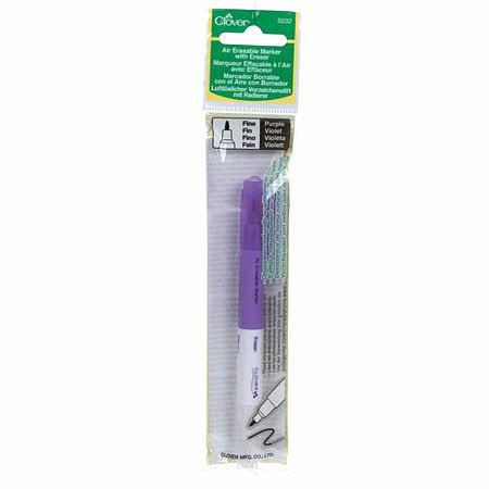 Air Eraseable Marker with Eraser Purple
