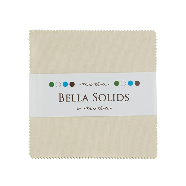 Bella Solids Charm Pack Natural