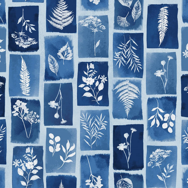 Botanical Blues Cyanotype Multi