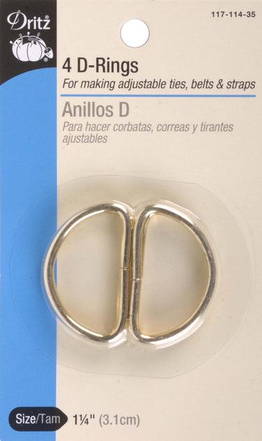 THICC D-rings, 25mm (1inch) pack of 2 – Atelier Fiber Arts