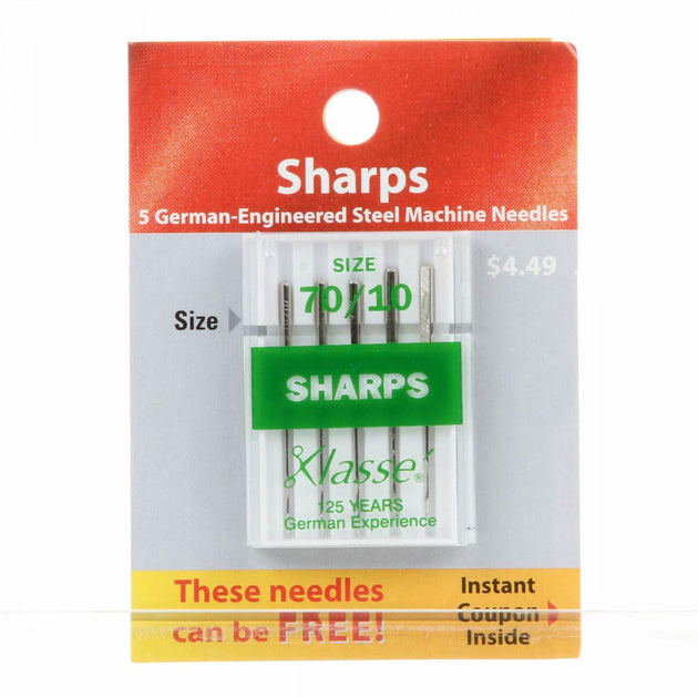 Stretch and Ball Point Sewing Machine Needles – (2 pack) from