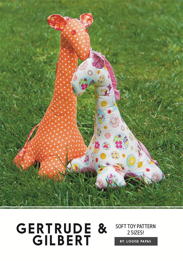Gertrude & Gilbert Stuffed Toy Pattern