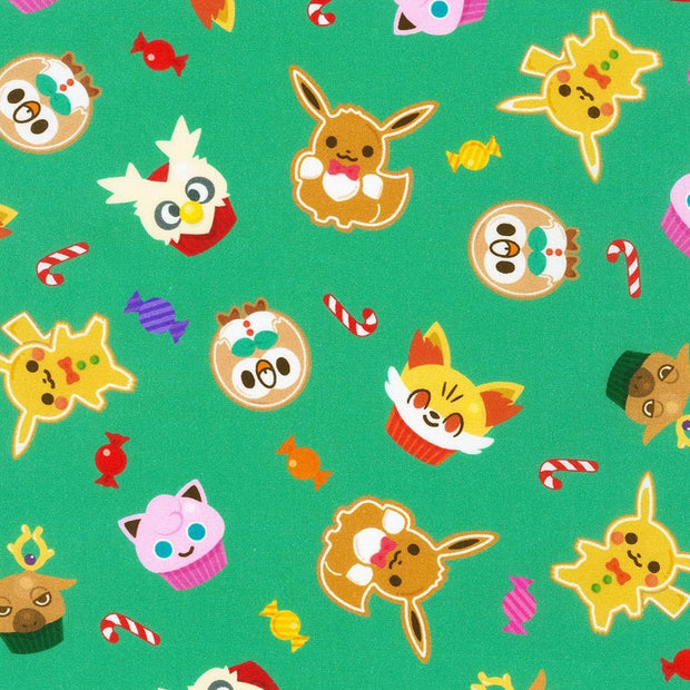 Pikachu's Holiday Cookies Green