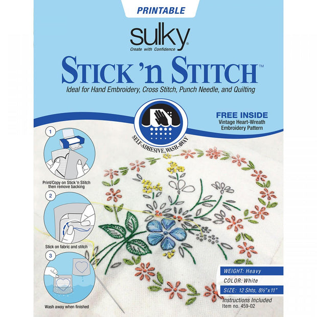 Stick N Stitch 8.5" x 11"