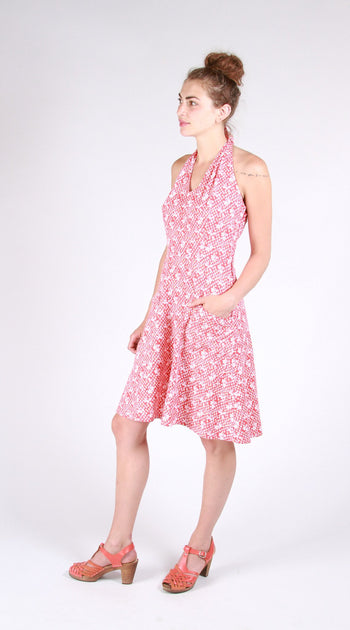 The Rose City Halter Dress  Sewing Arts