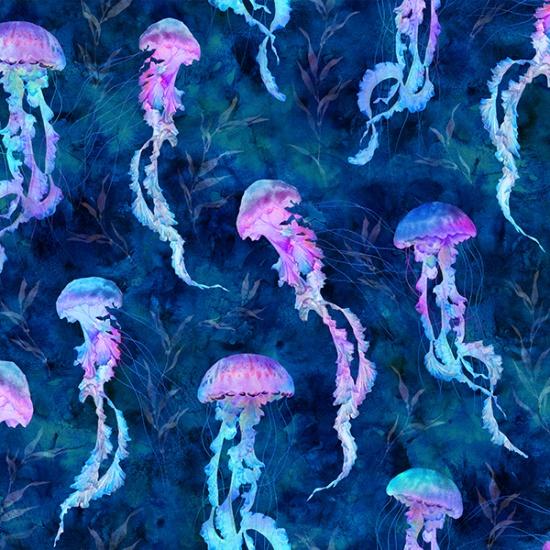 Tides of Color Jellyfish Cobalt