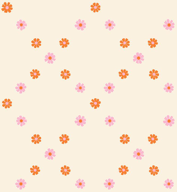 Best Day Ever Diamond Flowers Posy Orange