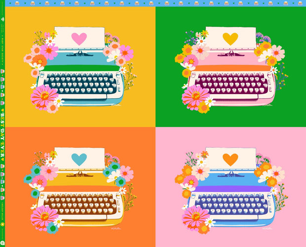 Best Day Ever Typewriter Panel