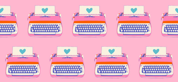 Best Day Ever Typewriters Posy