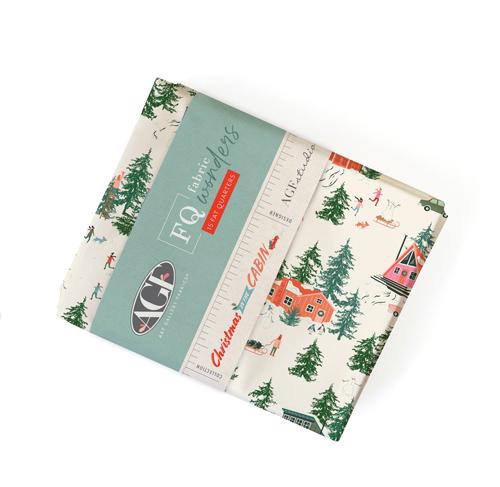 Christmas in the Cabin Fabric Wonders Fat Quarter Bundle