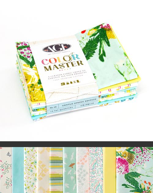 Color Master No. 16 Gentle Spring Edition Fat Quarter Bundle