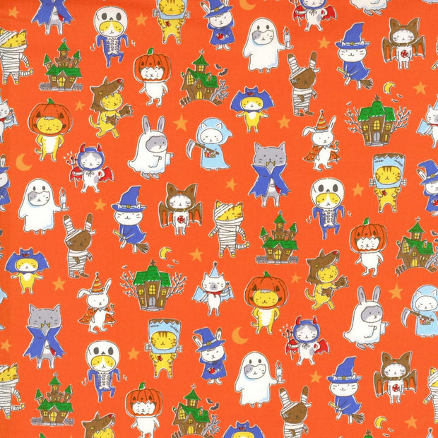 Costume Animals Halloween Cats Orange