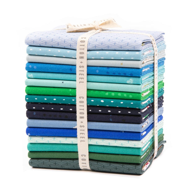 Cotton + Steel Basics Cool Fat Quarter Bundle