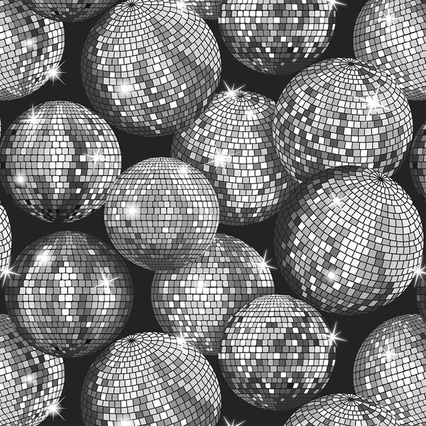 Disco Silver Metallic Disco Balls