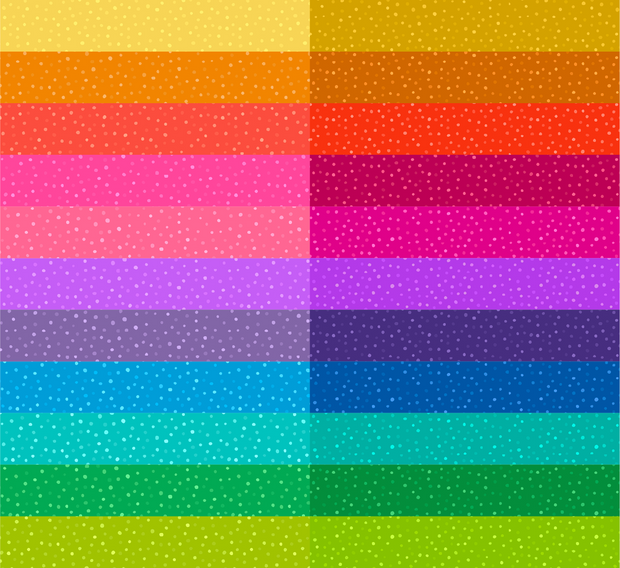 Happiest Dots Brights Fat Quarter Bundle