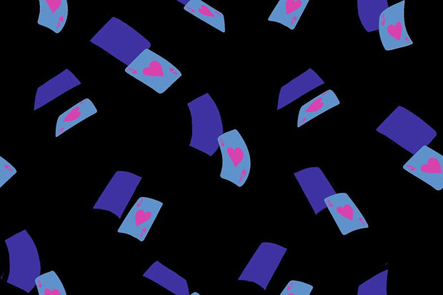 Hello Alice Falling Aces Black