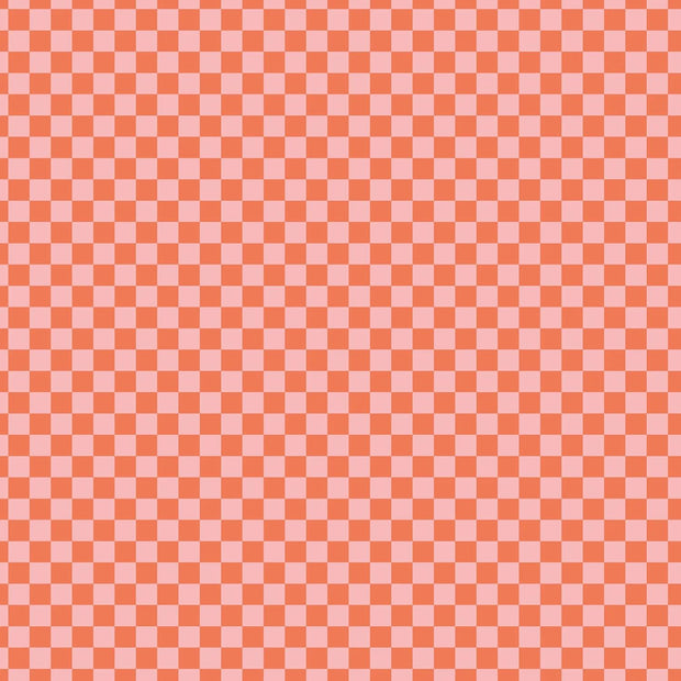 Hey Pumpkin Checks Pink