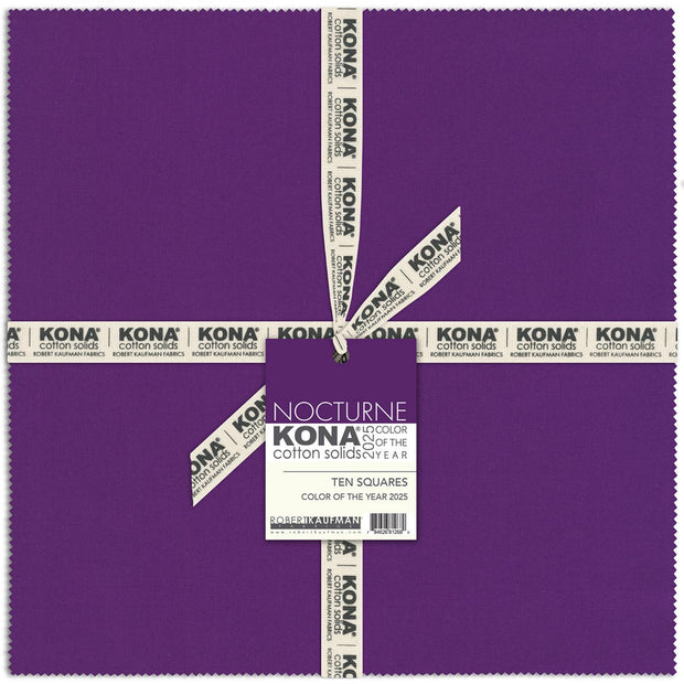 Kona Cotton Color of the Year 2025 Nocturne Ten Square