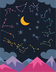 Starry Signs Pure Solids Mountains Add-On Kit