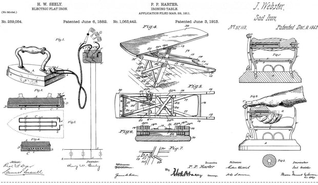 Press On Pressed Patents Panel