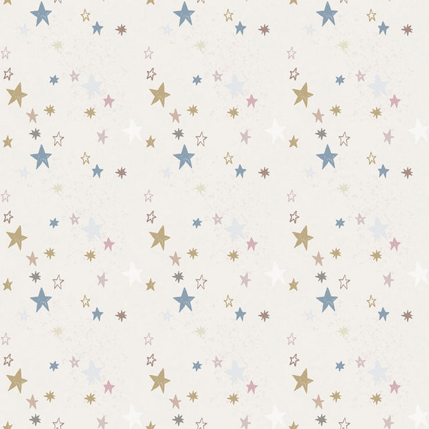 Safari Stargazing Flannel Stars Multi