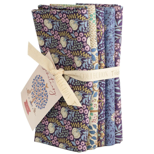 Sanctuary Fat Quarter Bundle Eggplant & Blue