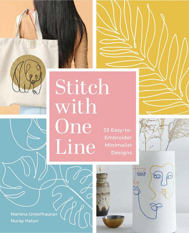 Single Line File Stitch Stitch with One Line - 33 Easy-to-Embroider Minimalist Designs – Sewing ...