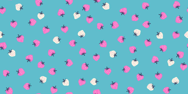 Strawberry Toss Turquoise