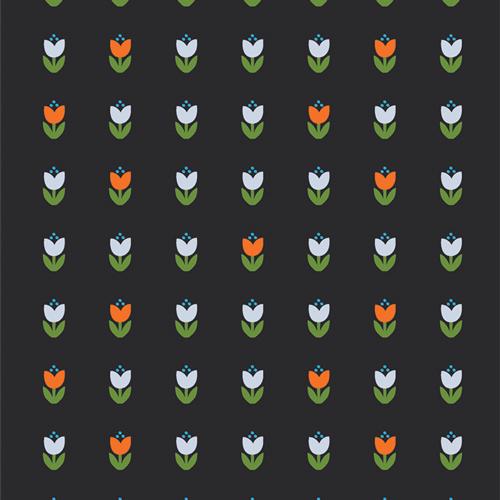The Cur8tor Modernista Rooted Tulips