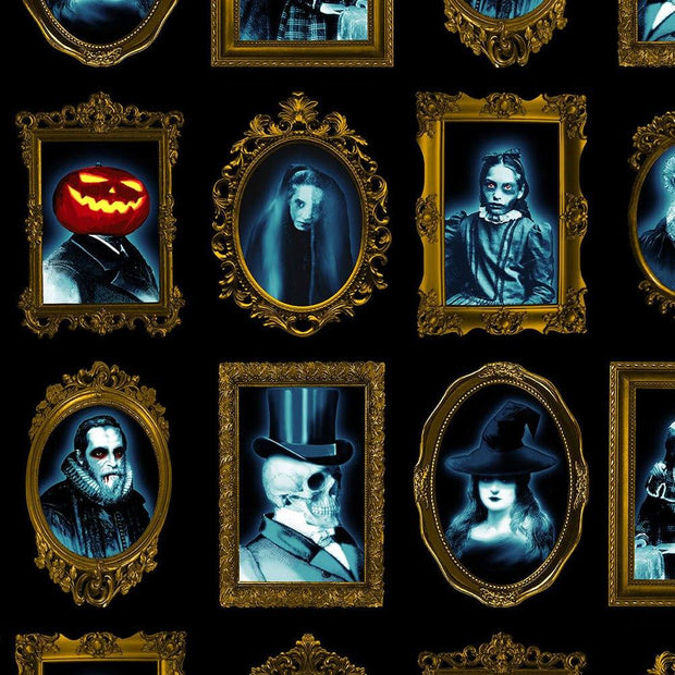 Thriller Night Glow in the Dark Portraits Black