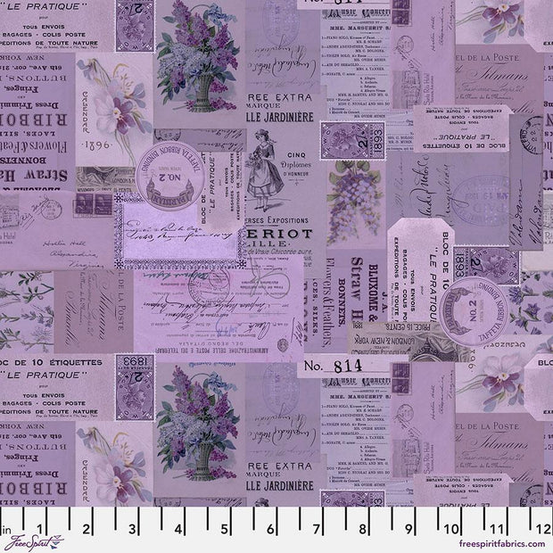 Tim Holtz Palette Ephemera Purple