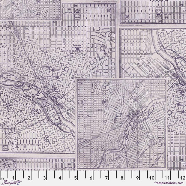 Tim Holtz Palette Map Purple