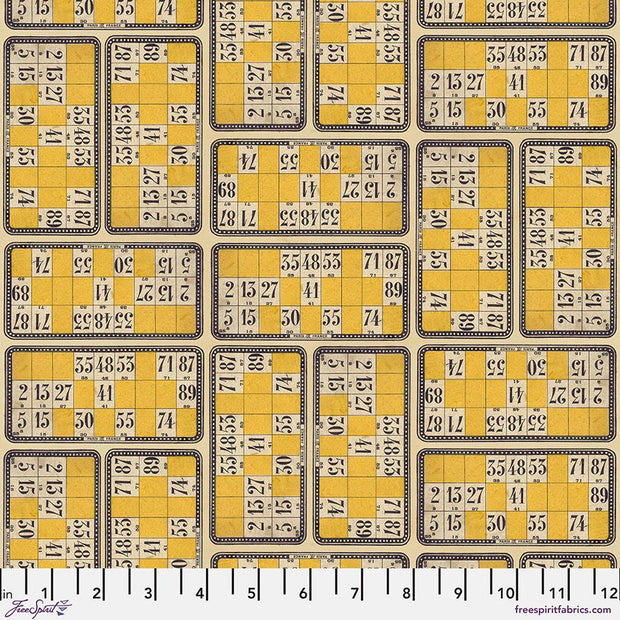 Tim Holtz Palette Numbers Yellow