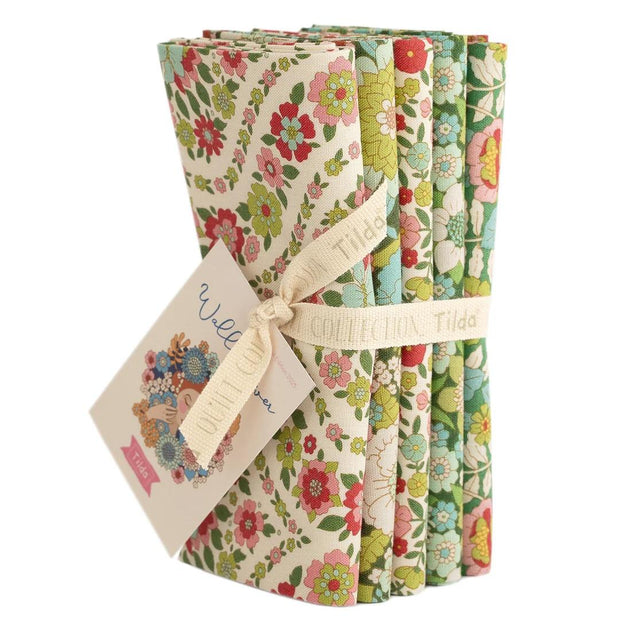 Wallflower Fat Quarter Bundle Green