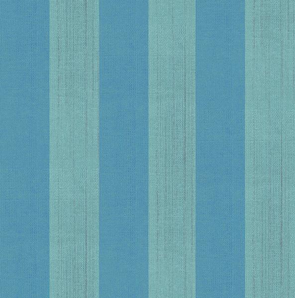 Warp & Weft Ooh Lucky Lucky Clothesline Stripe Turquoise