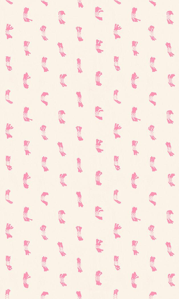 Warp & Weft Lucky: Flicker in Natural and Pink Warp & Weft Lucky: Flicker in Natural and Pink