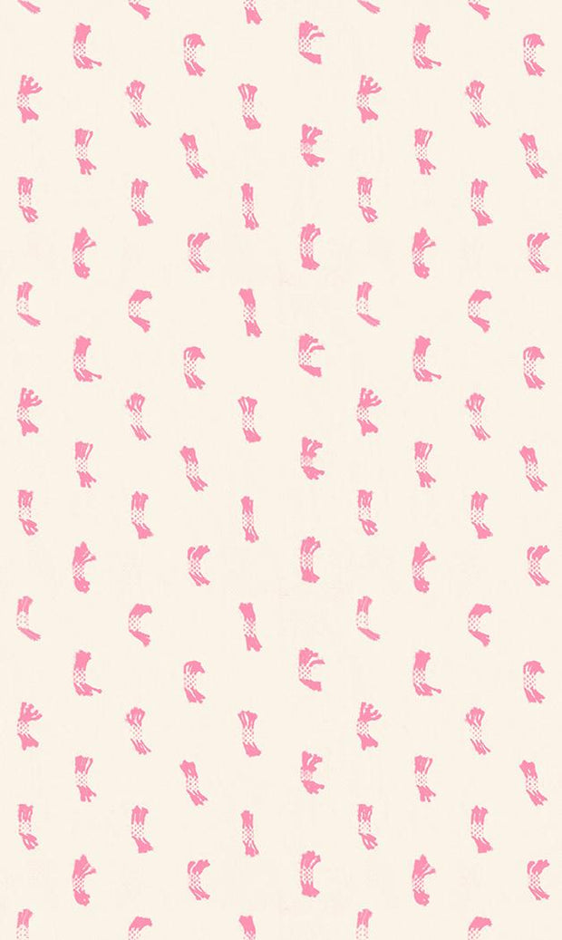 Warp & Weft Ooh Lucky Lucky Flicker Natural and Pink