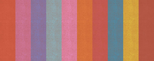 Warp & Weft Ooh Lucky Lucky Poolside Stripe Peony