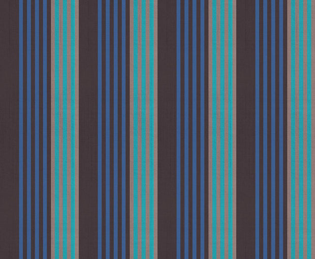 Warp & Weft Ooh Lucky Lucky Ribbon Stripe Soft Black