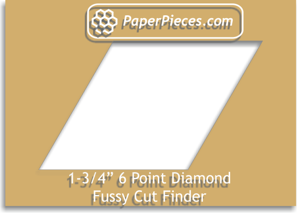 1.75" 6 Point Diamond Fussy Cut Finder