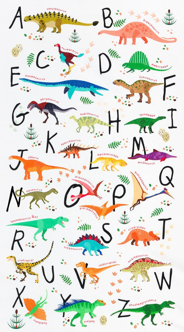 Alphabetosaurus Dino Alphabet Panel