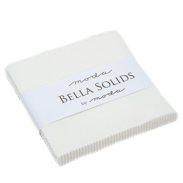 Bella Solids Charm Pack Off White