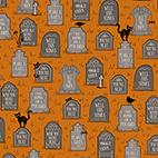 Boos & Ghouls Gravestones Burnt Orange