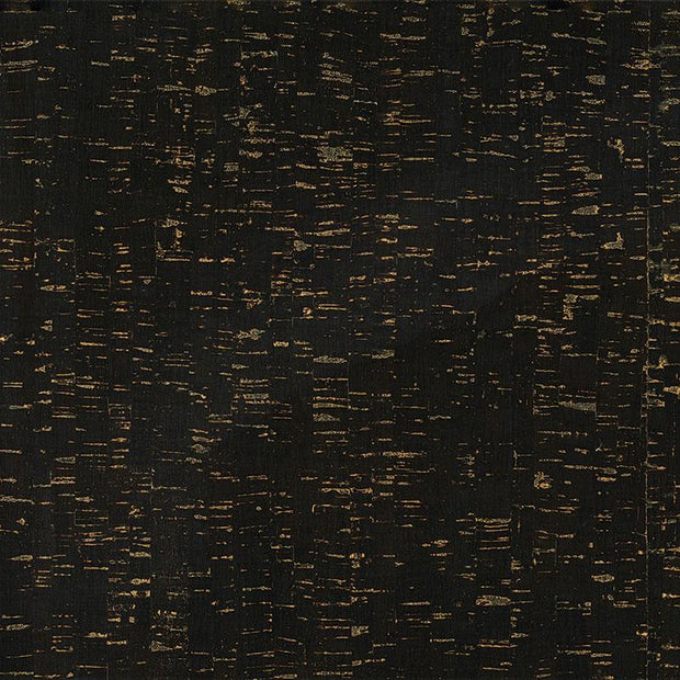 Cork Fabric 18"x15" Black/Gold