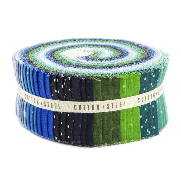 Cotton + Steel Basics 2.5" Strips Cool