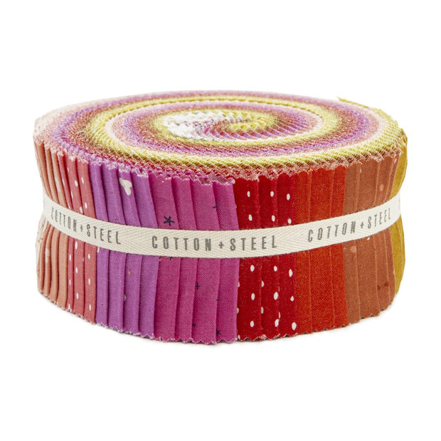 Cotton + Steel Basics 2.5" Strips Warm