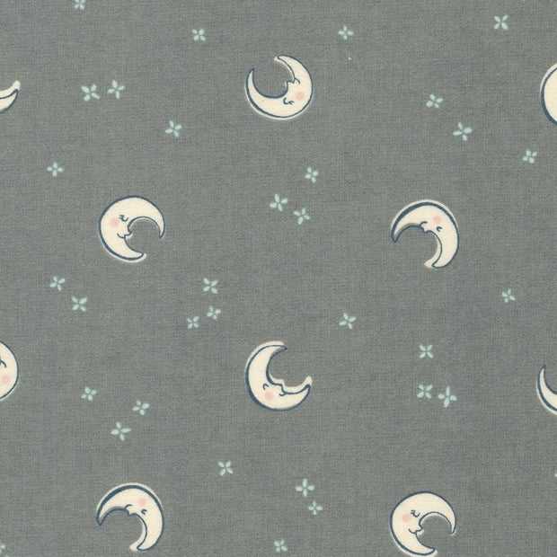 Cozy Cotton Flannel Over the Moon Shadow