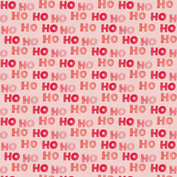 Crimson Christmas Ho Ho Ho Pink