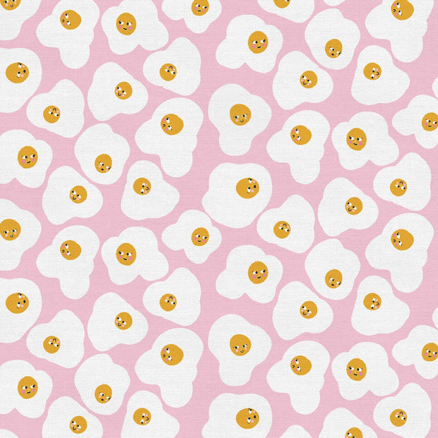 Food Face Eggs Pink