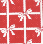 Vintage Holiday Red Present Wrap